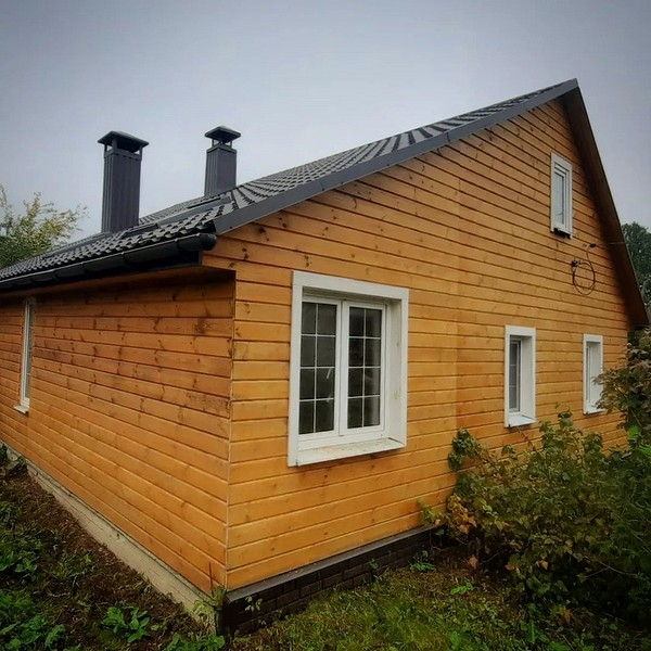Чем обшить деревянный дом: 10 красивых и недорогих материалов, 60 фото
