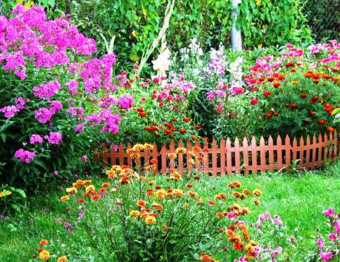 Очарование стиля кантри в саду