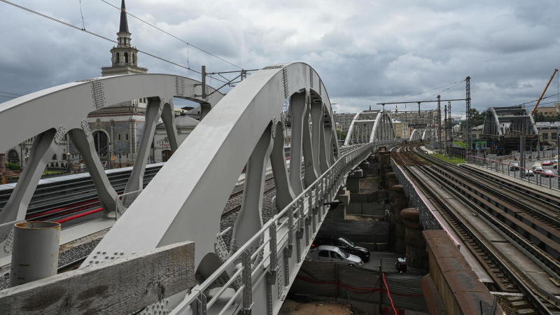 В Москве построили свыше 50 железнодорожных путепроводов с 2011 года