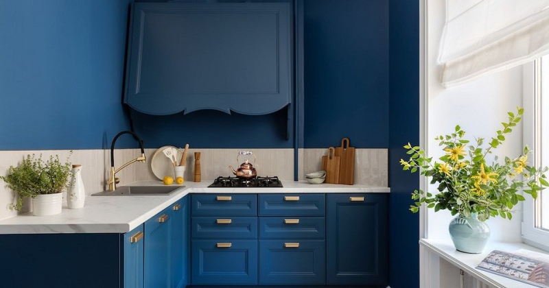 6 красивых кухонь, где дизайнеры отказались от верхних шкафов