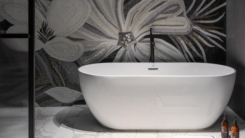 Серая ванная: советы по обустройству, цветовые схемы и фото