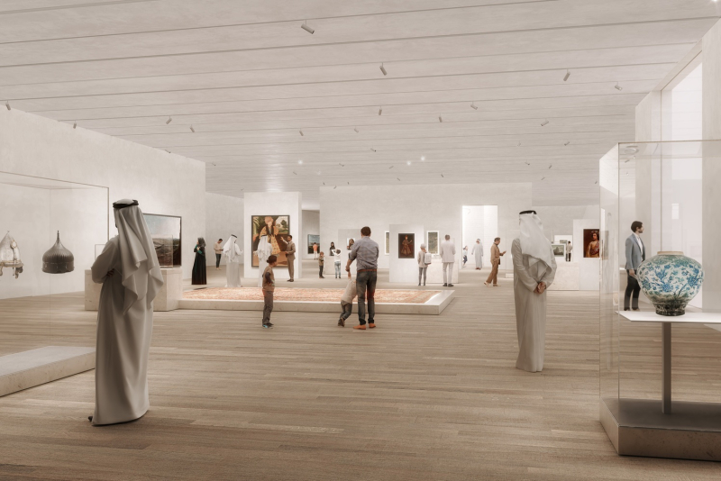 Представлен дизайн для художественного музея Лусаила в Катаре