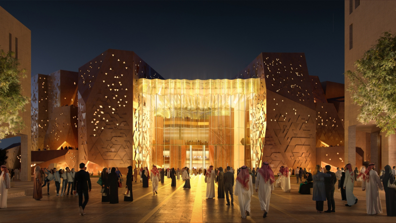Представлен дизайн новой спортивной арены в Саудовской Аравии