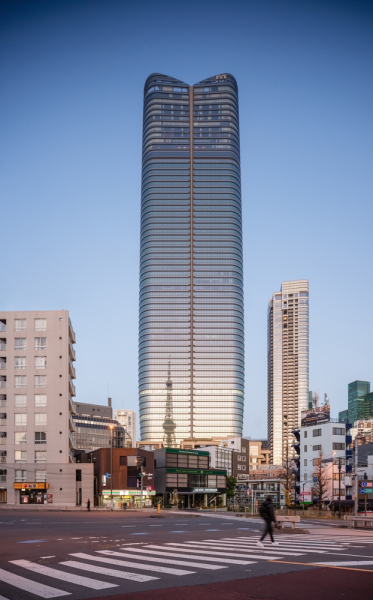 Завершается строительство токийской башни Mori JP Tower