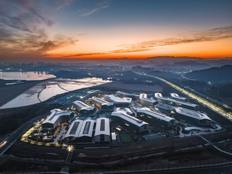 Завершён промышленный парк Alibaba DAMO Nanhu в Ханчжоу